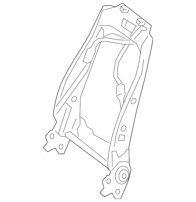 000-910-62-04 Деталь SEAT BACK FRAME