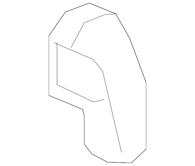 5VW75LXHAA Деталь BUCKLE CAP, LEFT
