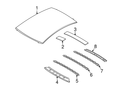 G35 ROOF & COMPONENTS 2