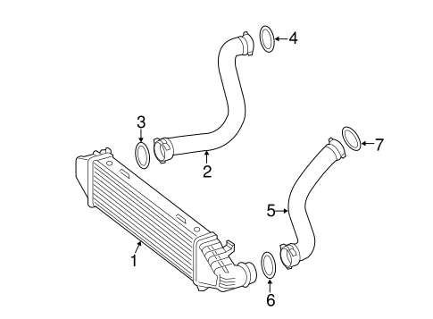 C250 INTERCOOLER