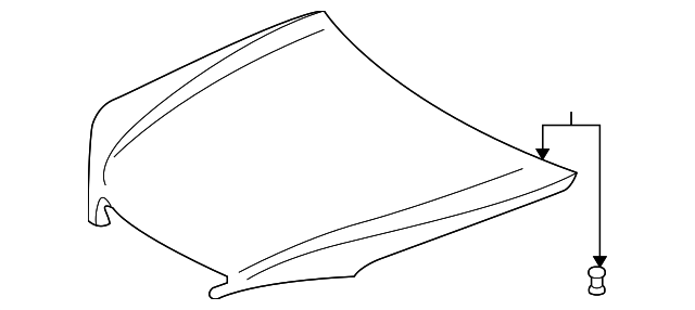53301-33091 Деталь HOOD