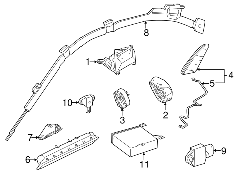 Fortwo AIR BAG COMPONENTS