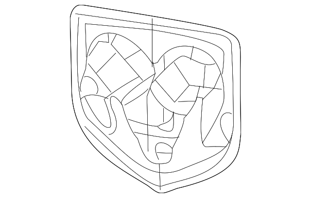 68050754AA Деталь EMBLEM
