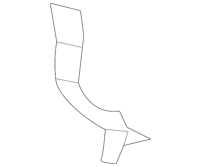 41009805443 Деталь DASH PANEL UPPER BRACKET, LEFT