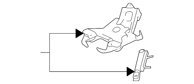88956587 Деталь LATCH