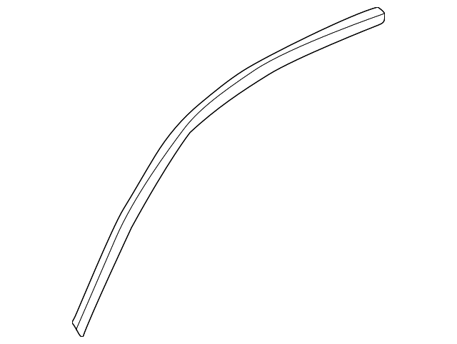 1J6-853-705-R-B41 Деталь DRIP RAIL, LEFT