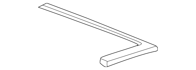 1J6-853-709-F-B41 Деталь DRIP RAIL COVER, LEFT
