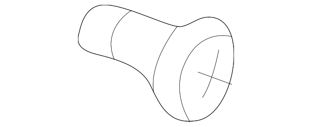 N-900-978-02 Деталь DRIP RAIL RIVET, RIGHT
