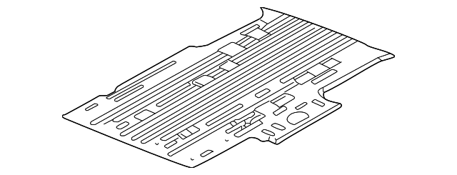 15048475 Деталь REAR FLOOR PAN