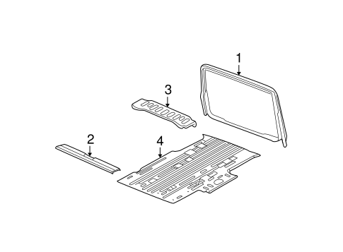 Astro REAR BODY & FLOOR