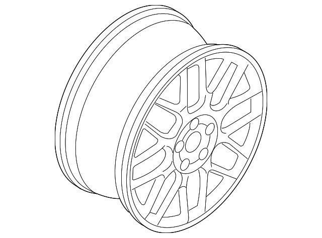 1J0-601-025-BA-88Z Деталь WHEEL, ALLOY