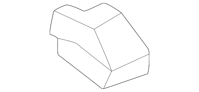 TA015705209 Деталь TRACK END COVER, LEFT