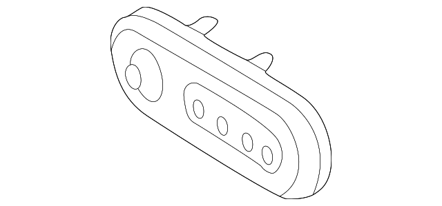HG3457068A27 Деталь SEAT SWITCH BEZEL