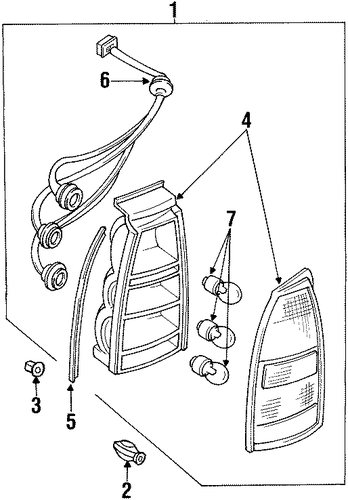 Escort BULBS - CHASSIS 4