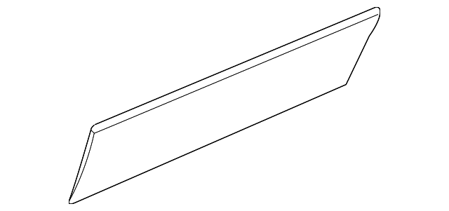 19206135 Деталь SIDE MOLDING, LEFT