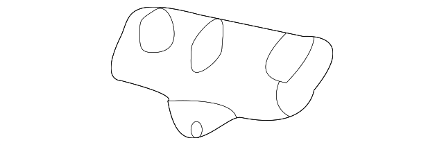 52161-20020 PLATE, LEFT