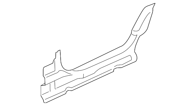 5253C921 Деталь REAR EXTN, LEFT