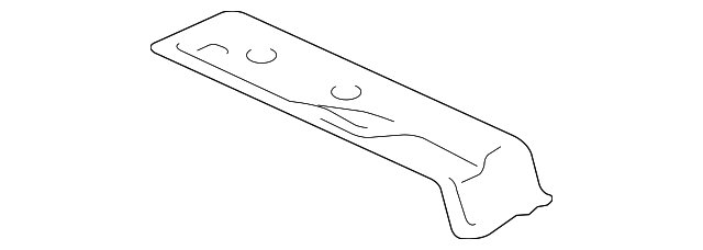 MR485748 Деталь REAR CROSSMEMBER, RIGHT