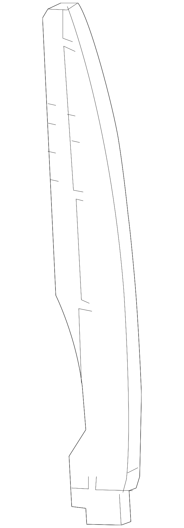 23495165 REAR SEAL, LEFT