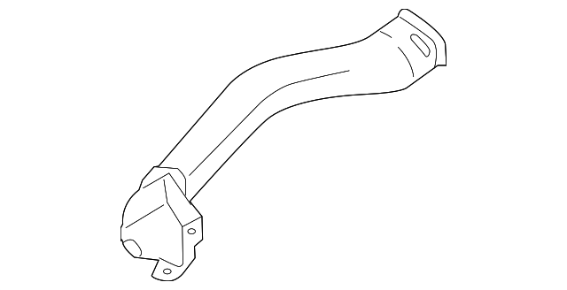 278101BA0A Деталь DEFROSTER NOZZLE, LEFT