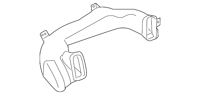 278711BA0A Деталь VENT DUCT, RIGHT