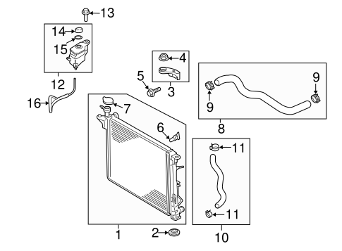 Sorento RADIATOR & COMPONENTS