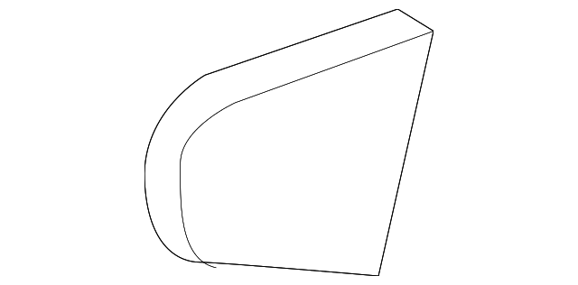 22791475 HINGE COVER, LEFT