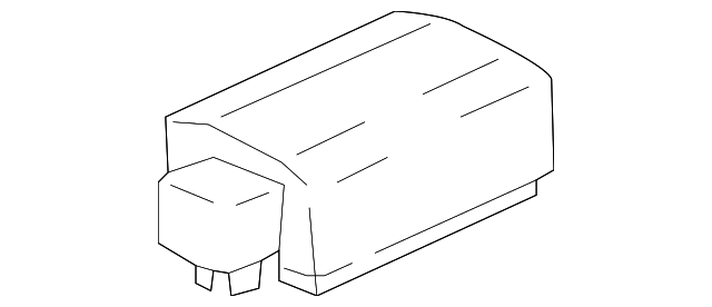 MR587294 Деталь CONTROL MODULE