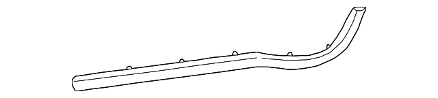 5152096AA Деталь LOWER W'STRIP, RIGHT