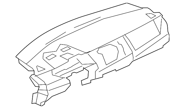 8000A212XA Деталь INSTRUMENT PANEL