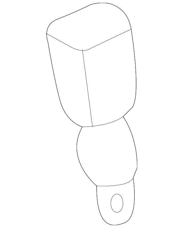 73380-08020-B0 Деталь BUCKLE, RIGHT