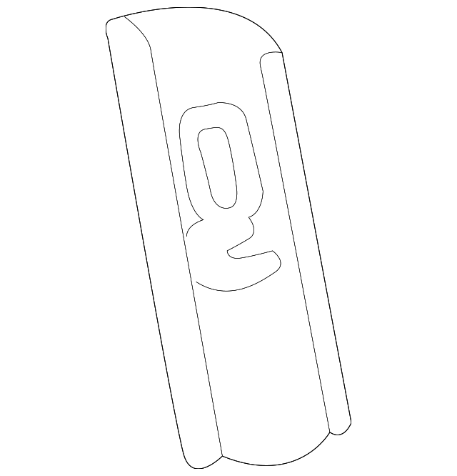 73033-08010-E0 Деталь ADJUSTER COVER, RIGHT