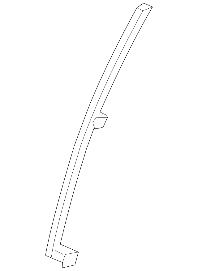 62240FJ0209P Деталь LOWER CHANNEL, RIGHT