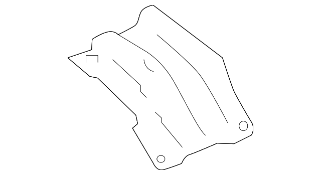 50837CA0109P Деталь BRACKET, LEFT