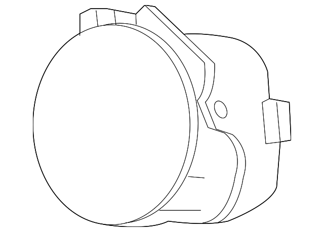 04805859AB Деталь FOG LAMP ASSY, RIGHT