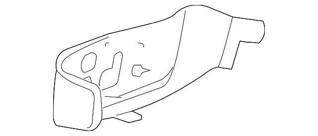 8191219040 Деталь TRIM PANEL, RIGHT
