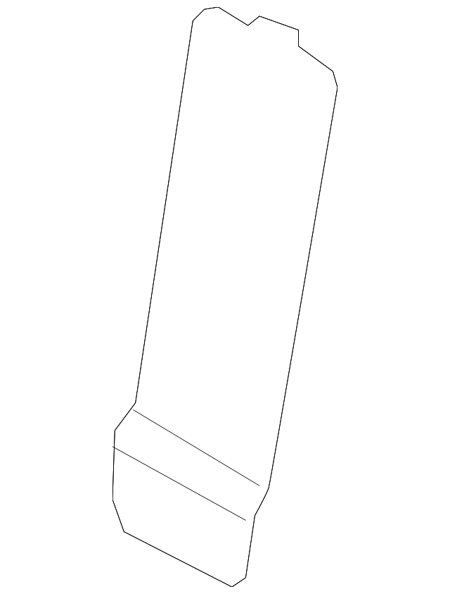 64420-0C010-C0 Деталь BACK PANEL TRIM ACCESS PANEL, RIGHT