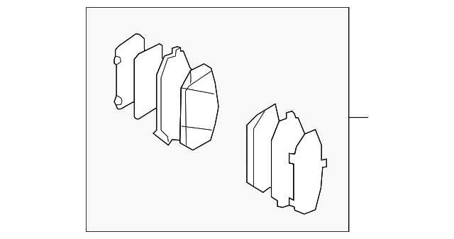 58101-3JA01 BRAKE PADS