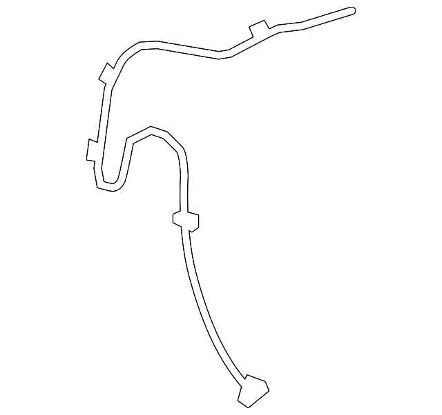 95670-3J000 ABS SENSOR, LEFT