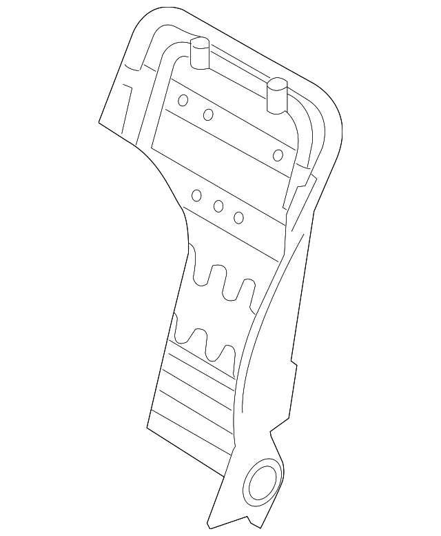 87601-1FH1A Деталь SEAT BACK FRAME