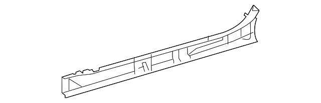 57401-53021 Деталь SIDEMEMBER, RIGHT