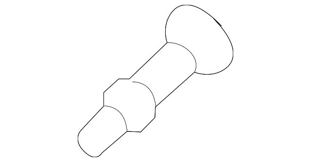 90168-40086 Деталь FOOT REST SCREW