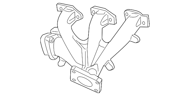 7B0-253-031 Деталь MANIFOLD, LEFT