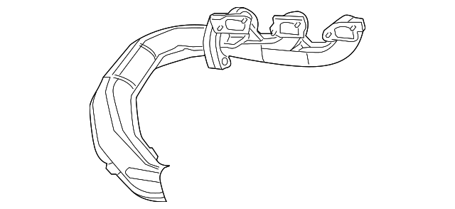 7B0-253-301 Деталь CROSS OVER PIPE