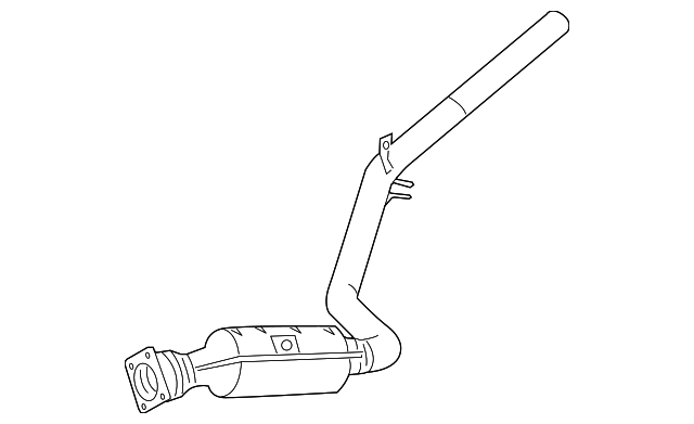 7B0-254-502-A Деталь CONVERTER & PIPE