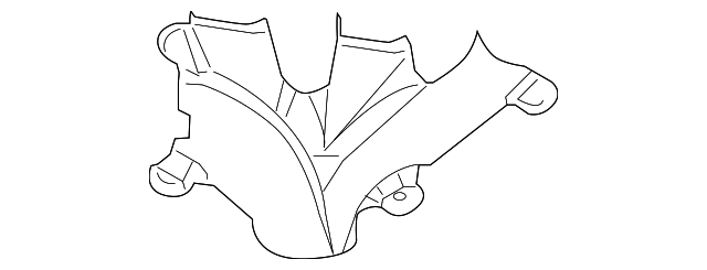 7B0-253-042-A Деталь HEAT SHIELD, RIGHT