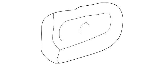 69229-AA011-A0 HANDLE, OUTSIDE COVER, RIGHT