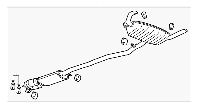 20983446 Деталь MUFFLER & PIPE