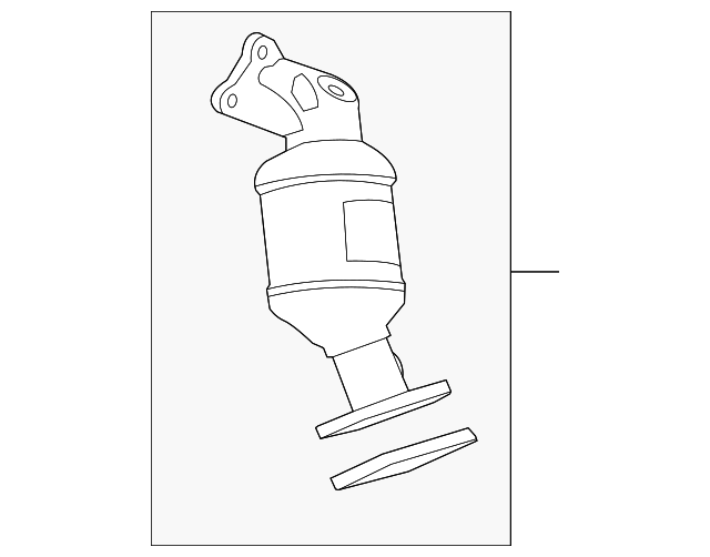 22913044 Деталь CONVERTER & PIPE