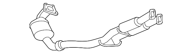 23130397 Деталь CONVERTER & PIPE